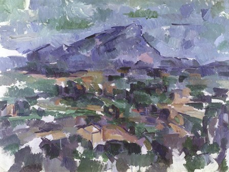 Montagne Sainte-Victoire, 1904-06 by Paul Cezanne art print