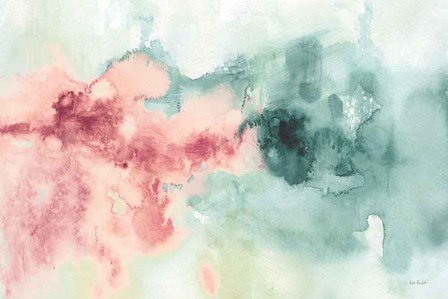 My Greenhouse Abstract I Pink by Lisa Audit art print
