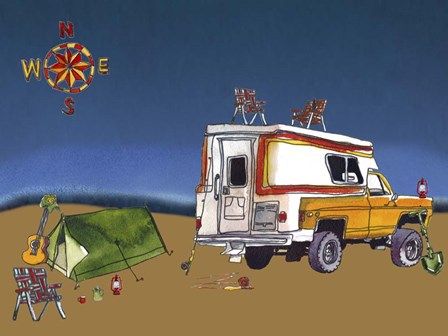 Camp Out II by Paul McCreery art print