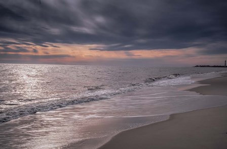 Sunset on Shore, Cape May National Seashore, NJ by Jaynes Gallery / Danita Delimont art print