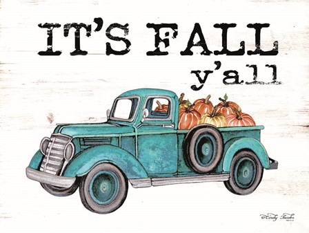 It&#39;s Fall Y&#39;all by Cindy Jacobs art print