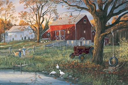The Good Ol Days revised by Terry Doughty art print