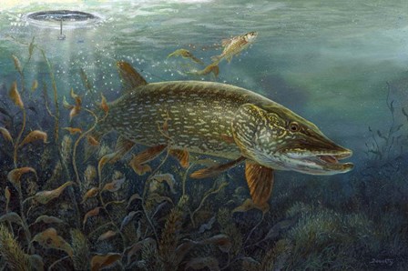 Ice Pike by Terry Doughty art print