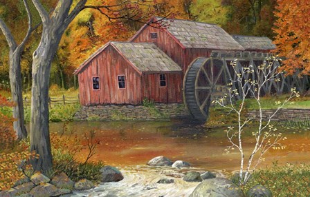 Old Mill by Terry Doughty art print