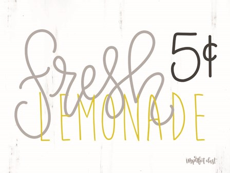 Fresh Lemonade by Imperfect Dust art print