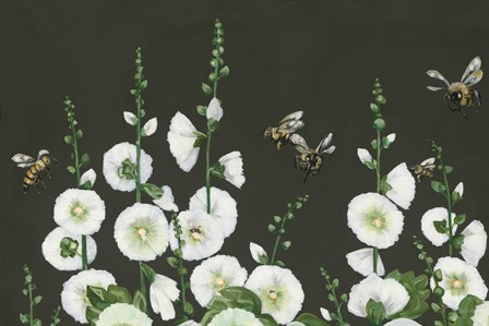 Bees by Hollihocks Art art print