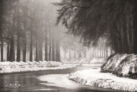 Winter River by Martin Podt art print