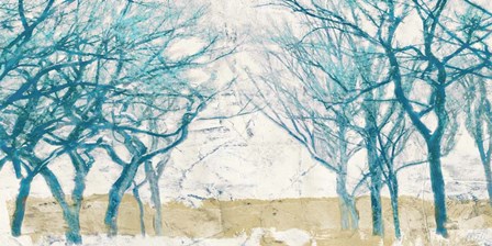 Turquoise Trees by Alessio Aprile art print
