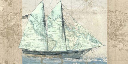 Sailing to the Seas by Joannoo art print