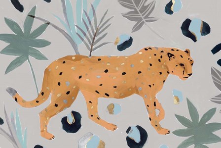 Walking Cheetah I by Isabelle Z art print