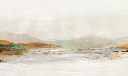 Lake in the Fog by Tom Reeves art print