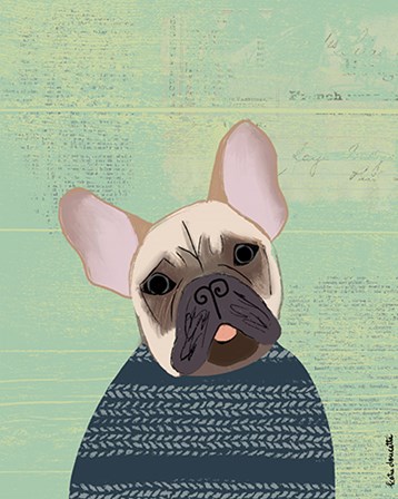 French Bulldog by Katie Doucette art print