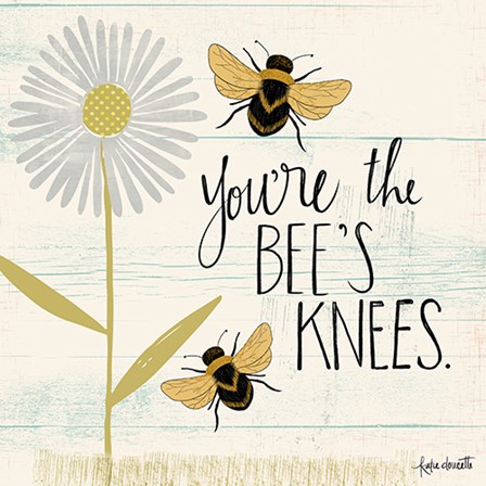 Bee&#39;s Knees by Katie Doucette art print
