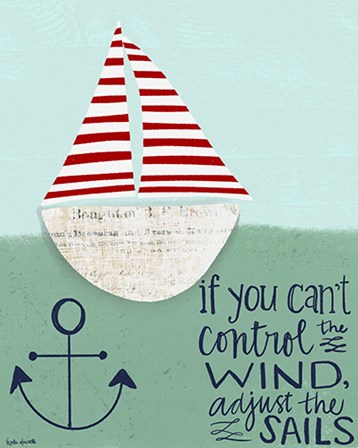 Adjust the Sails by Katie Doucette art print