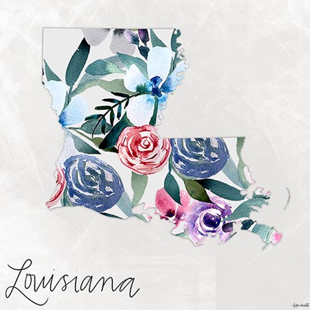 Louisiana by Katie Doucette art print