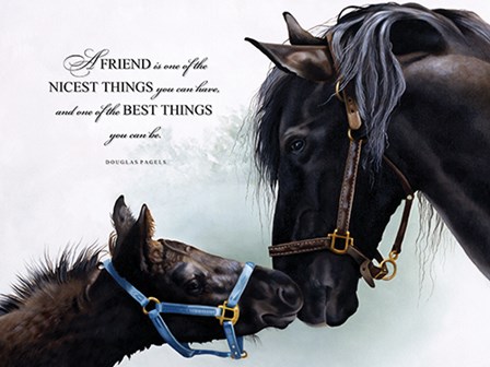 Friend by Lesley Harrison art print