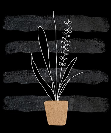 Scandi Plant II by Longfellow Designs art print