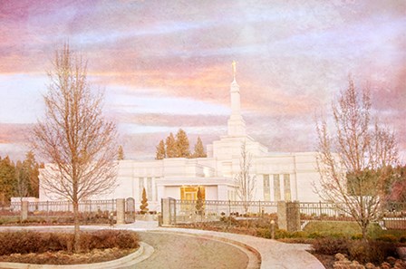 Spokane Temple II by Ramona Murdock art print