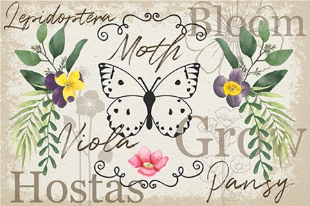 Spring Flowers by ND Art &amp; Design art print