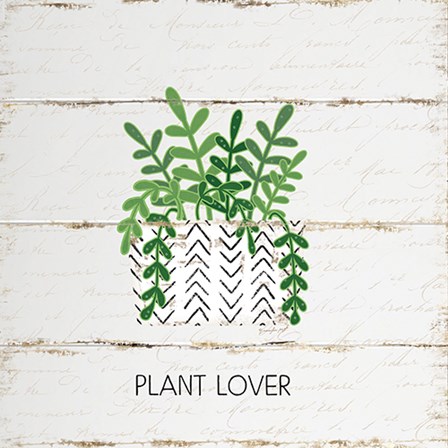 Plant Lover by Jennifer Pugh art print