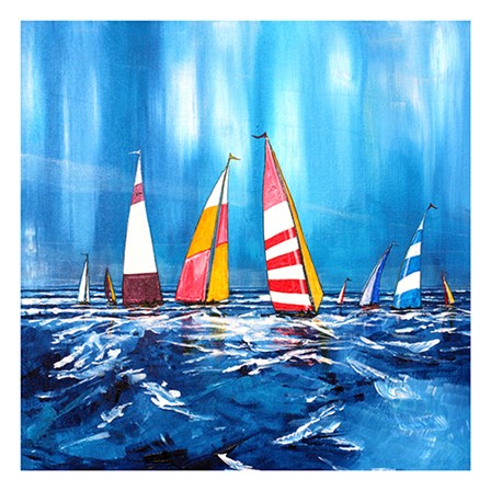 Sailing Boats I by Stuart Roy art print