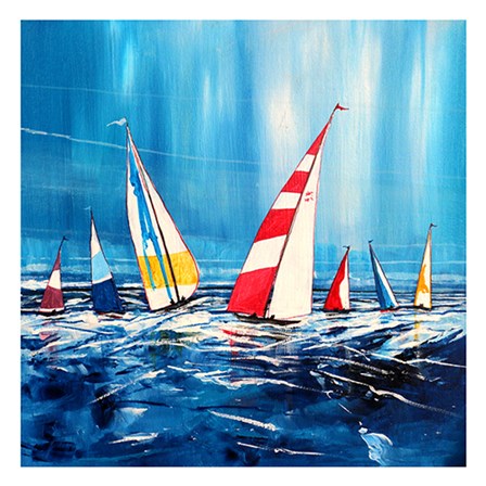Sailing Boats II by Stuart Roy art print