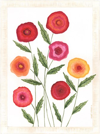 Bright Poppies I by Cindy Shamp art print