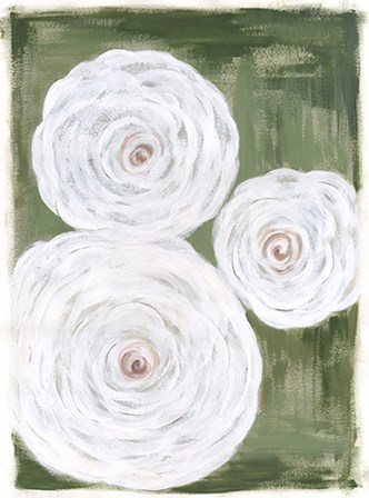 Big White Flowers I by Cindy Shamp art print