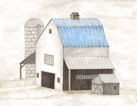 Barn I by Cindy Shamp art print