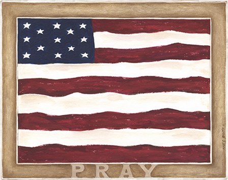 US Pray by Cindy Shamp art print