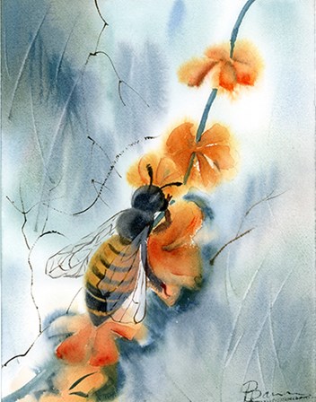 Bee III by Olga Shefranov art print