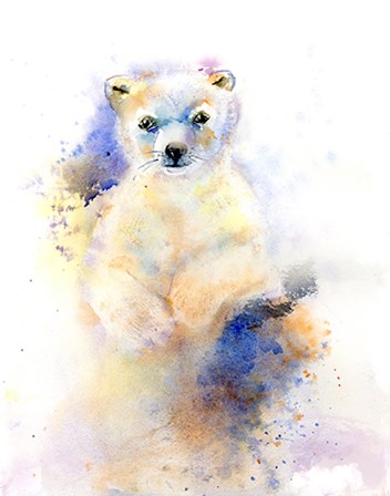 Bear Cub II by Olga Shefranov art print