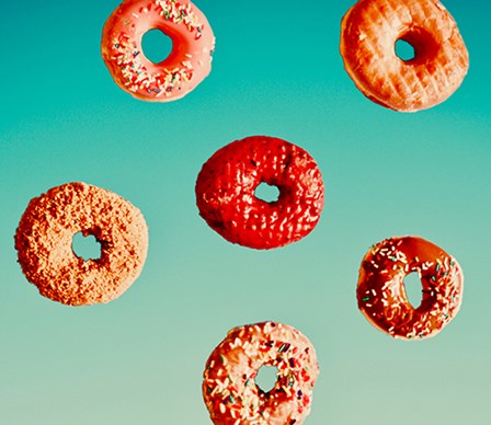Donuts by Ashley Singleton art print
