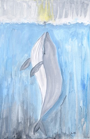 Whale by Molly Susan Strong art print