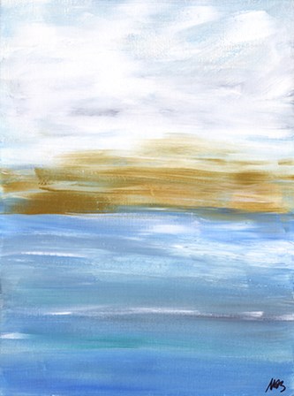 Ocean Abstract I by Molly Susan Strong art print