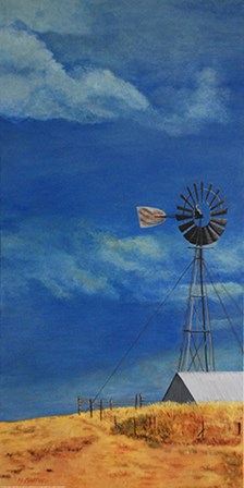 Windmill Ranch by Yellow Caf&#233; art print