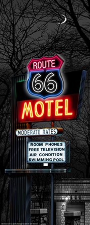 No Tell Motel by Yellow Caf&#233; art print