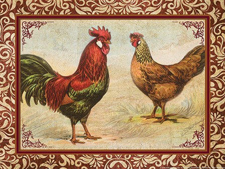 Chicken I by Yellow Caf&#233; art print