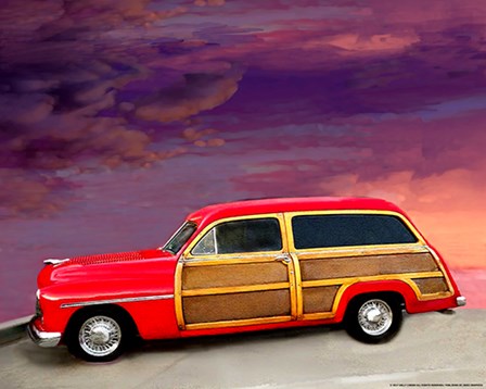 Red Woody by Yellow Caf&#233; art print