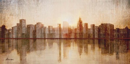 Skyline by Amori art print
