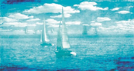 Sailboat Vista by Bluebird Barn art print
