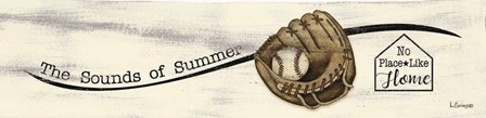 Baseball - Summer by Linda Spivey art print