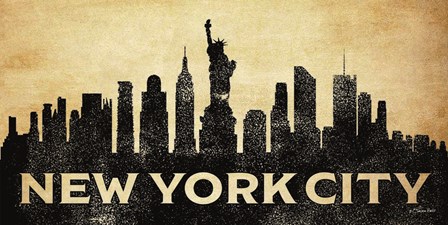 New York City Skyline by Susan Ball art print