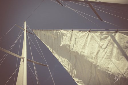 Sailing a Line by Justin Spivey art print