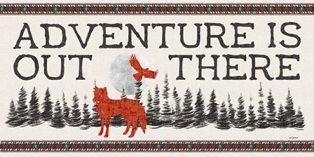 Adventure Is Out There by Nick Biscardi art print