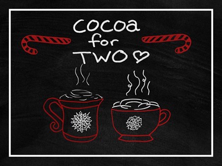 Cocoa for Two by Kali Wilson art print