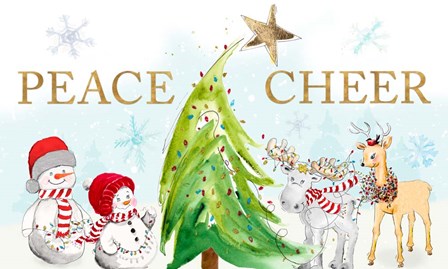 Whimsical Christmas by Patricia Pinto art print