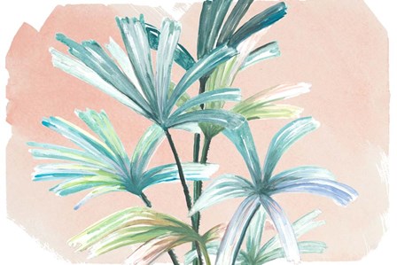 Jungle Gems on Blush I by Patricia Pinto art print