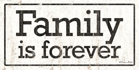 Families is Forever by Susan Ball art print