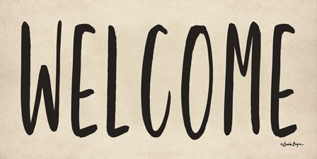 Welcome by Susie Boyer art print